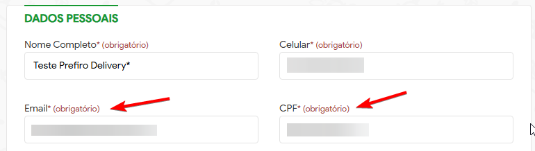 Mais segurança no seu site: torne E-mail e CPF obrigatórios