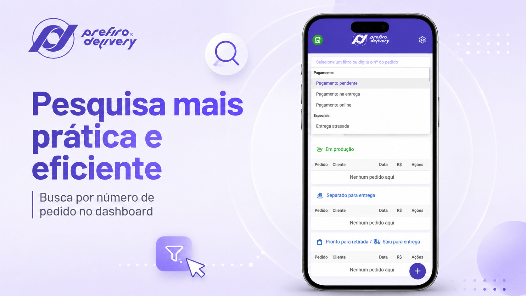 Pesquisa mais prática e eficiente